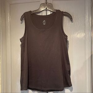 J. Jill  Pima Back-Pleat Tank